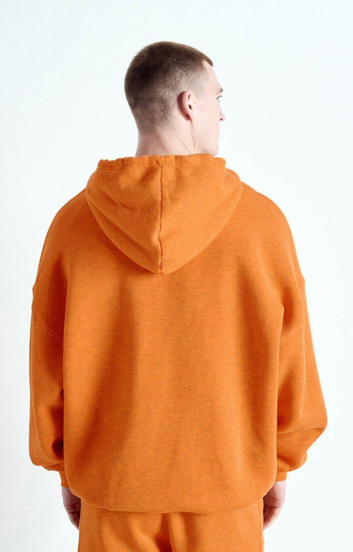American Vintage Sweat Homme Doven - ORANGEADE SURTEINT 50 Manches Longues Orange - E25