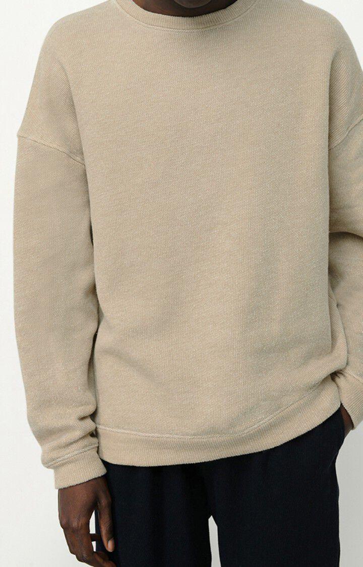 American Vintage Sweat Homme Edalove - BEIGE CHINE Beige - E22
