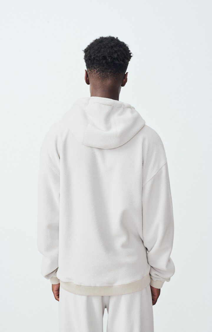 American Vintage Sweat Homme Ifynk - ARCTIQUE CHINE 57 Manches Longues Gris - H24