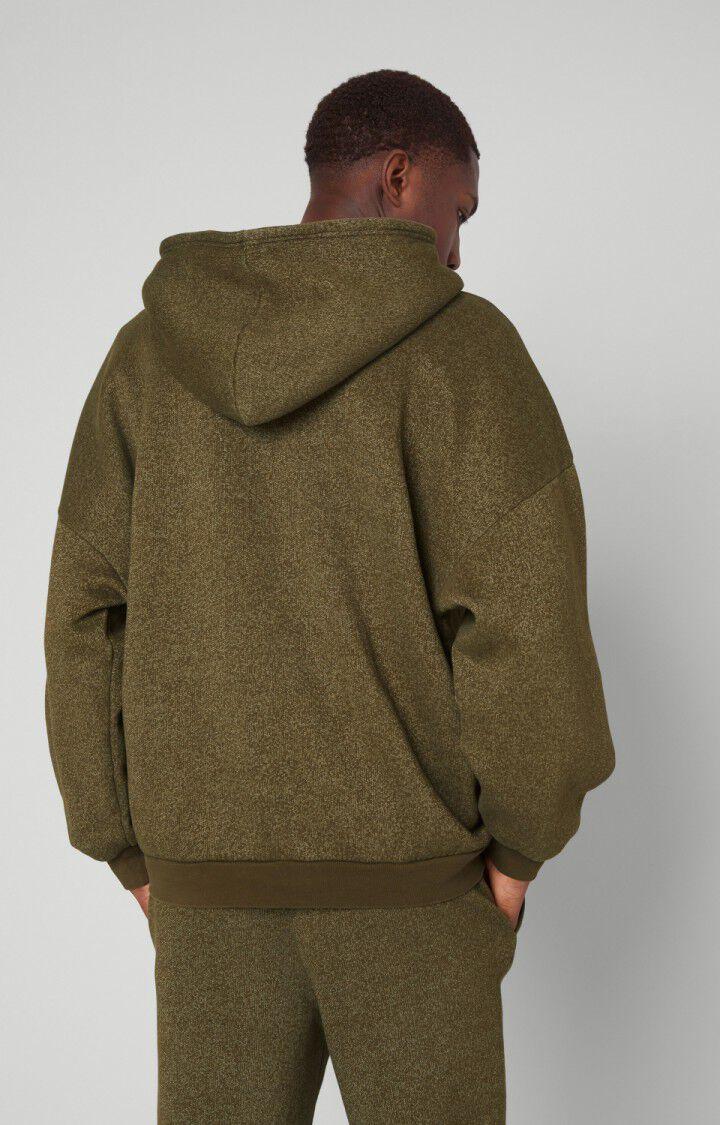 American Vintage Sweat Homme Ikatown - KAKI VINTAGE Vert - H22