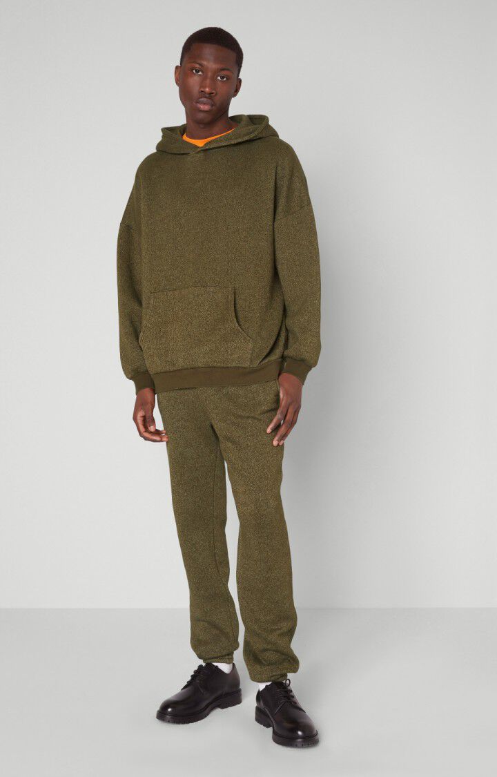 American Vintage Sweat Homme Ikatown - KAKI VINTAGE Vert - H22