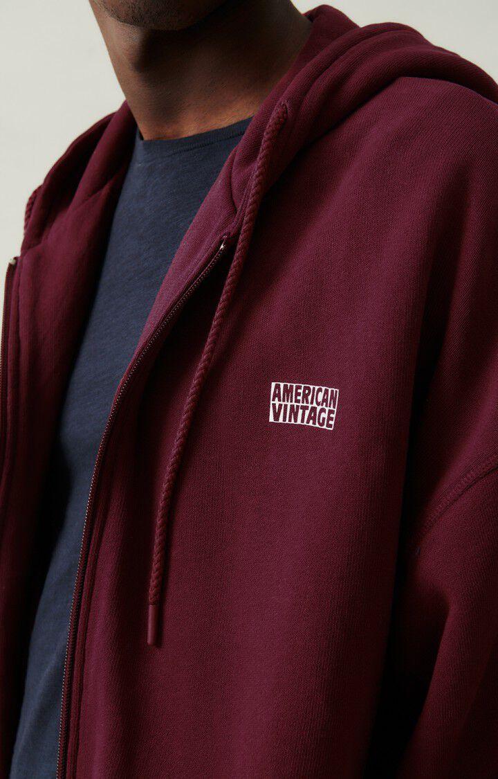 American Vintage Sweat Homme Izubird - AIRELLE VINTAGE 56 Manches Longues Marron - H23