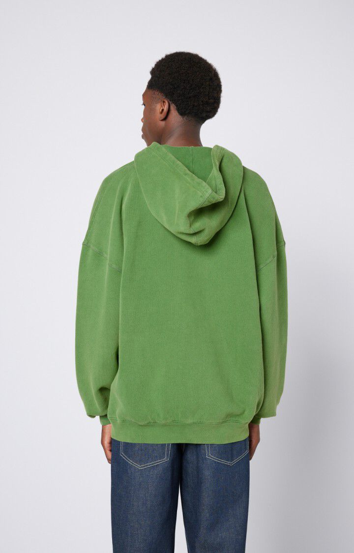 American Vintage Sweat Homme Izubird - ANETH VINTAGE 52 Manches Longues Vert - E23