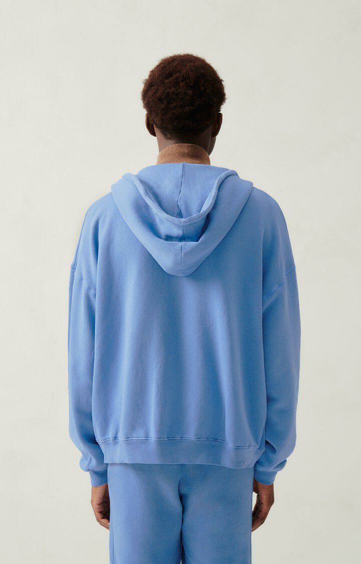 American Vintage Sweat Homme Izubird - BALTIQUE VINTAGE 56 Manches Longues Bleu - H23