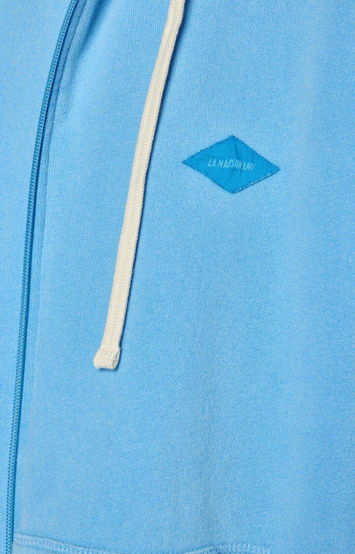 American Vintage Sweat Homme Izubird - CASCADE VINTAGE 52 Manches Longues Bleu - E23