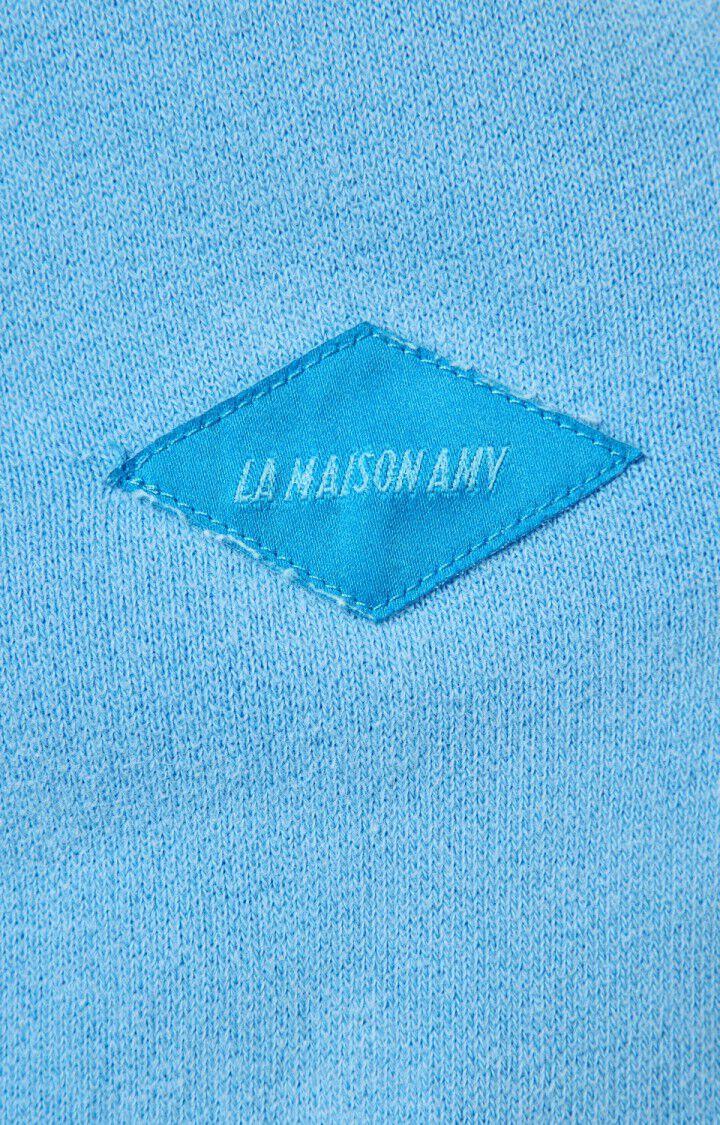 American Vintage Sweat Homme Izubird - CASCADE VINTAGE 58 Manches Longues Bleu - E23