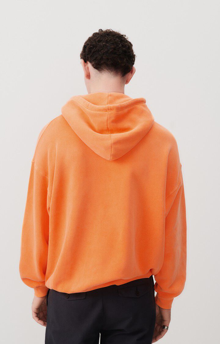 American Vintage Sweat Homme Izubird - NEFLE FLUO 56 Manches Longues Orange - E24