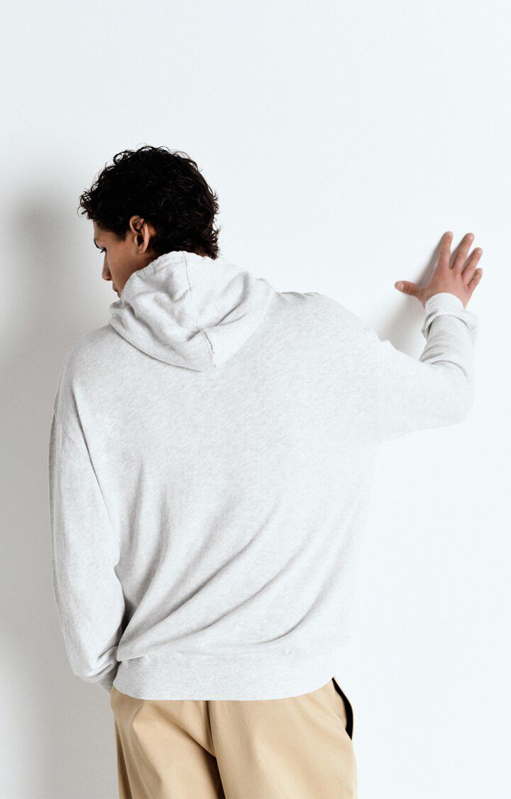 American Vintage Sweat Homme Sonoma - ARCTIQUE CHINE 58 Manches Longues Gris - E25