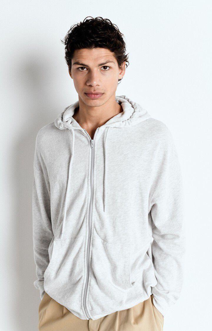 american vintage Sweat homme Sonoma - ARCTIQUE CHINE 58 Manches longues Gris - E25