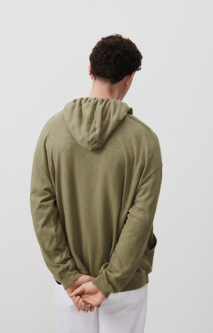 American Vintage Sweat Homme Sonoma - ARTICHAUT VINTAGE 58 Manches Longues Vert - E24