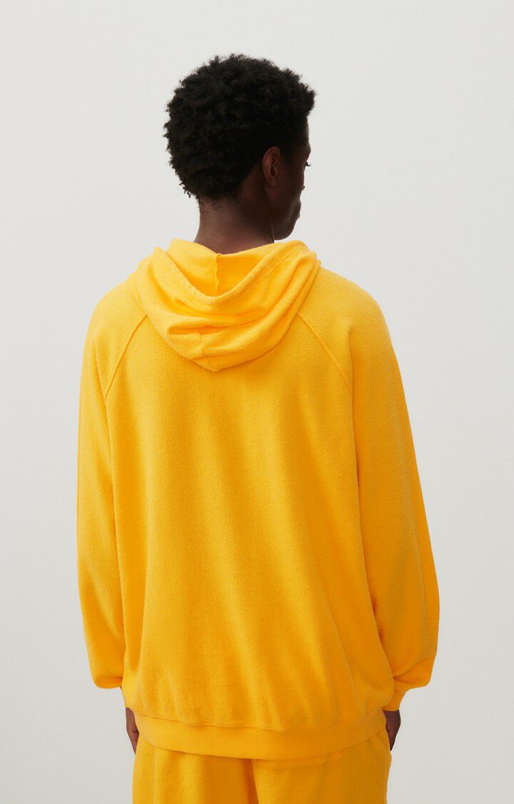 American Vintage Sweat Homme Sotto - CANARI 78 Manches Longues Jaune - E24