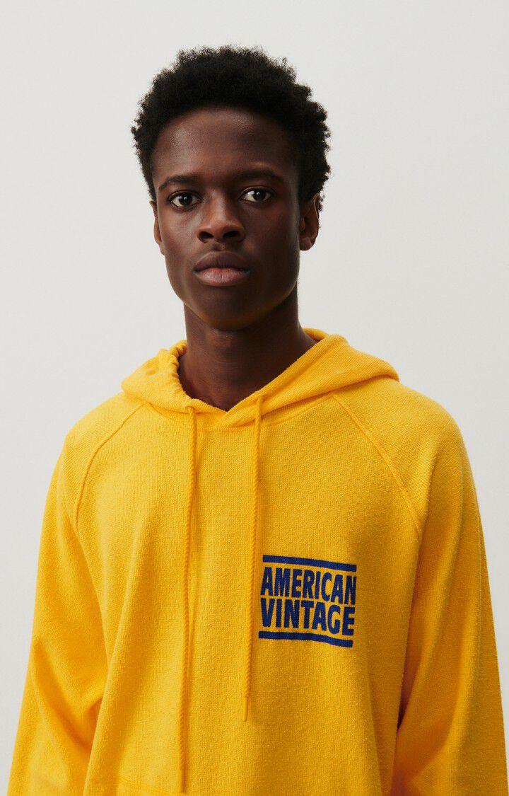 American Vintage Sweat Homme Sotto - CANARI 78 Manches Longues Jaune - E24