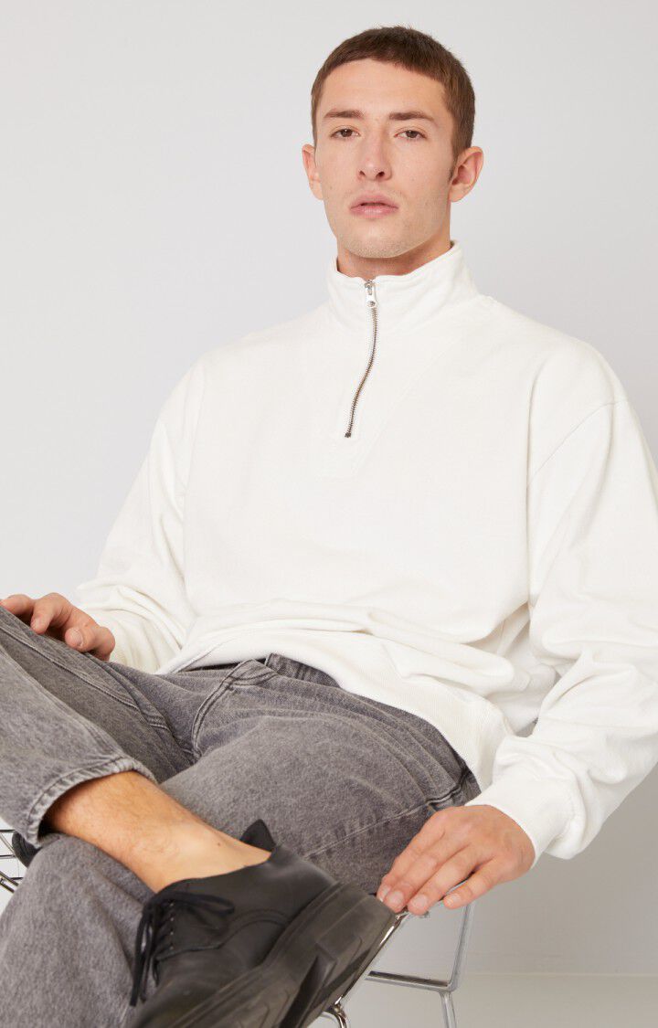american vintage Sweat homme Wititi - BLANC Blanc - E20