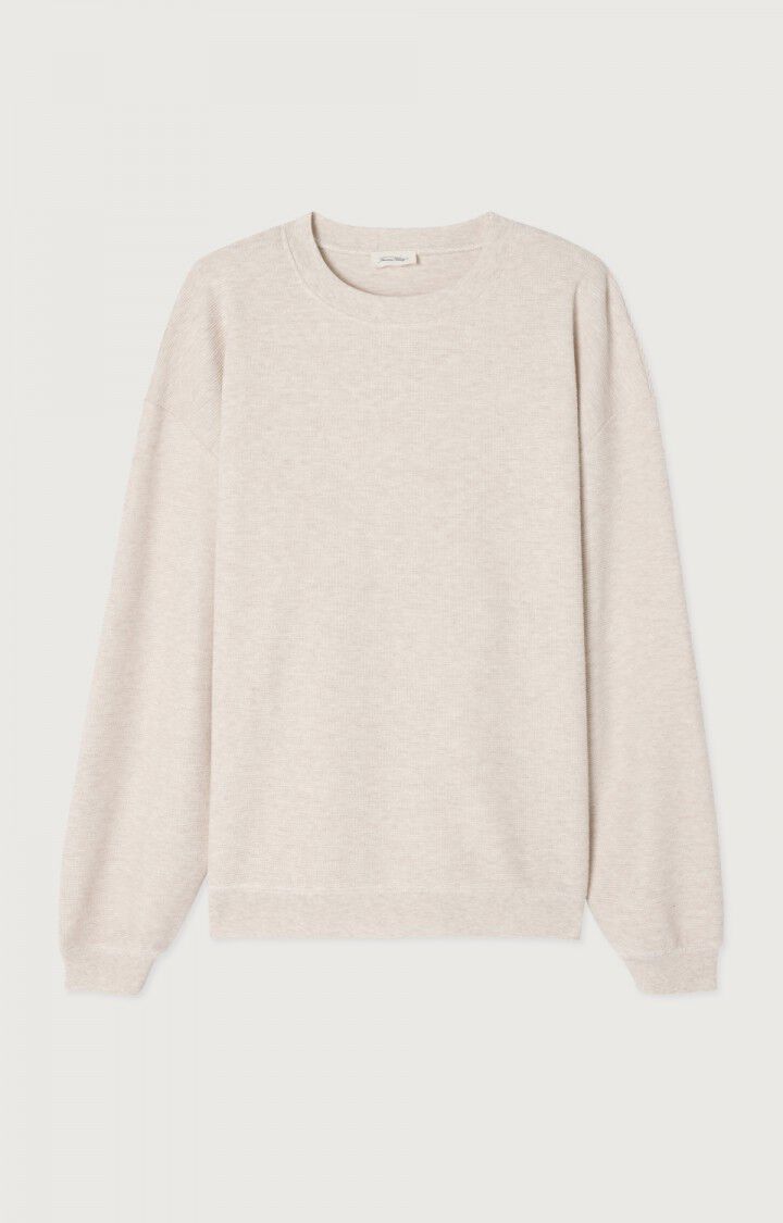 american vintage Sweat homme Zaotown - ECRU Beige - E23B