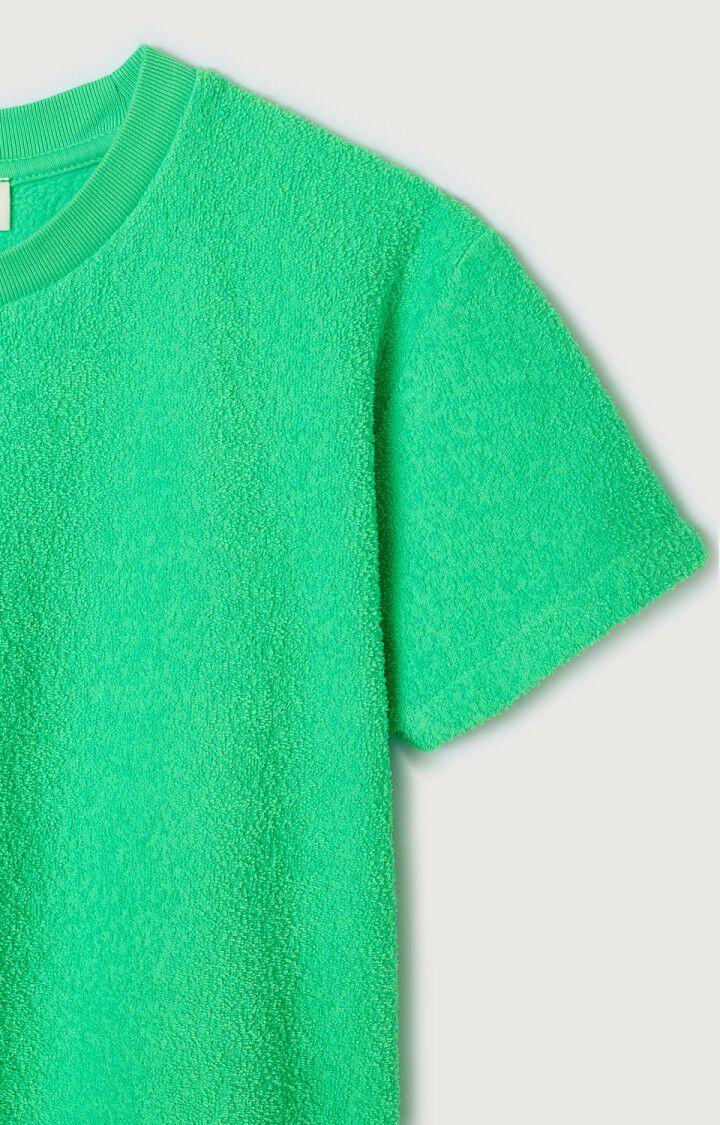 American Vintage T-shirt Enfant Bobypark - VERT FLUO 13 Manches Courtes Vert - E25