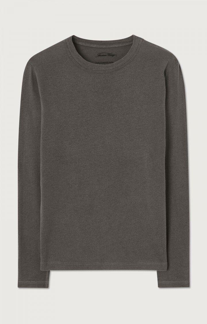 American Vintage T-shirt Enfant Devon - ARDOISE VINTAGE 40 Manches Longues Gris - E24