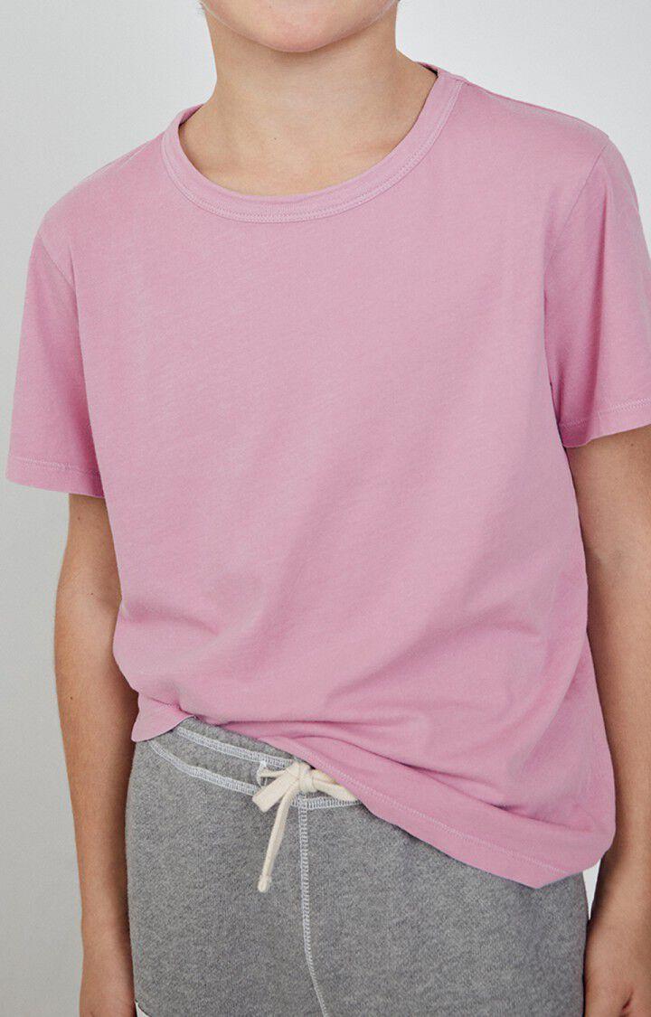 american vintage T-shirt enfant Devon - CHAMALLOW VINTAGE 11 Manches courtes Rose - E23