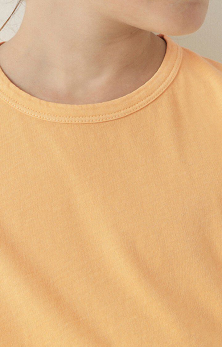 American Vintage T-shirt Enfant Devon - EPI VINTAGE Jaune - H22