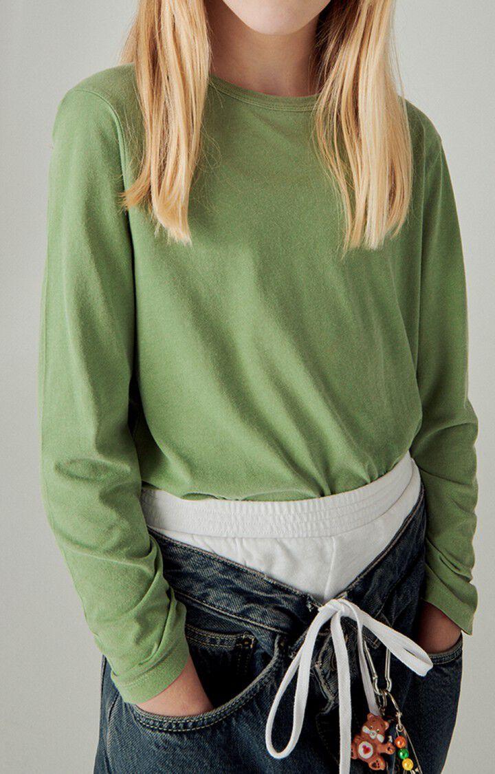 american vintage T-shirt enfant Devon - OPALE VINTAGE 40 Manches longues Vert - E23