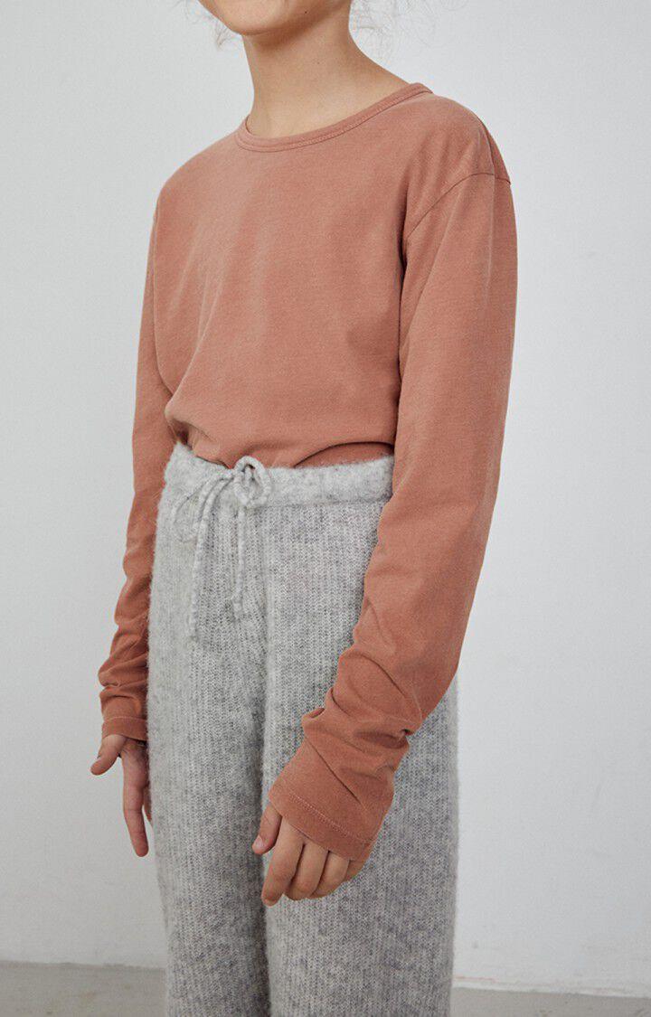 American Vintage T-shirt Enfant Devon - TERRACOTTA VINTAGE Marron - H22