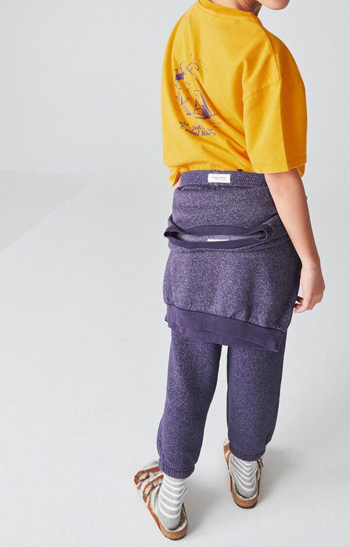 American Vintage T-shirt Enfant Fizvalley - CANARI VINTAGE 12 Manches Courtes Jaune - E23