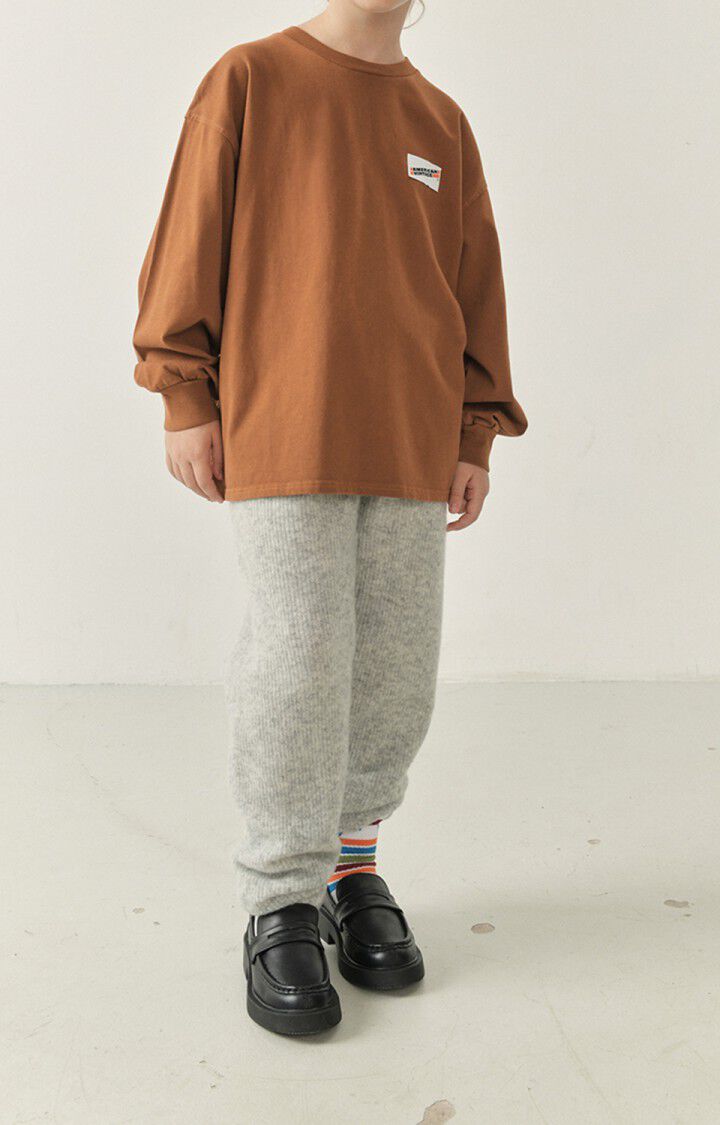 American Vintage T-Shirt Enfant Fizvalley - CEPES VINTAGE Marron - H22