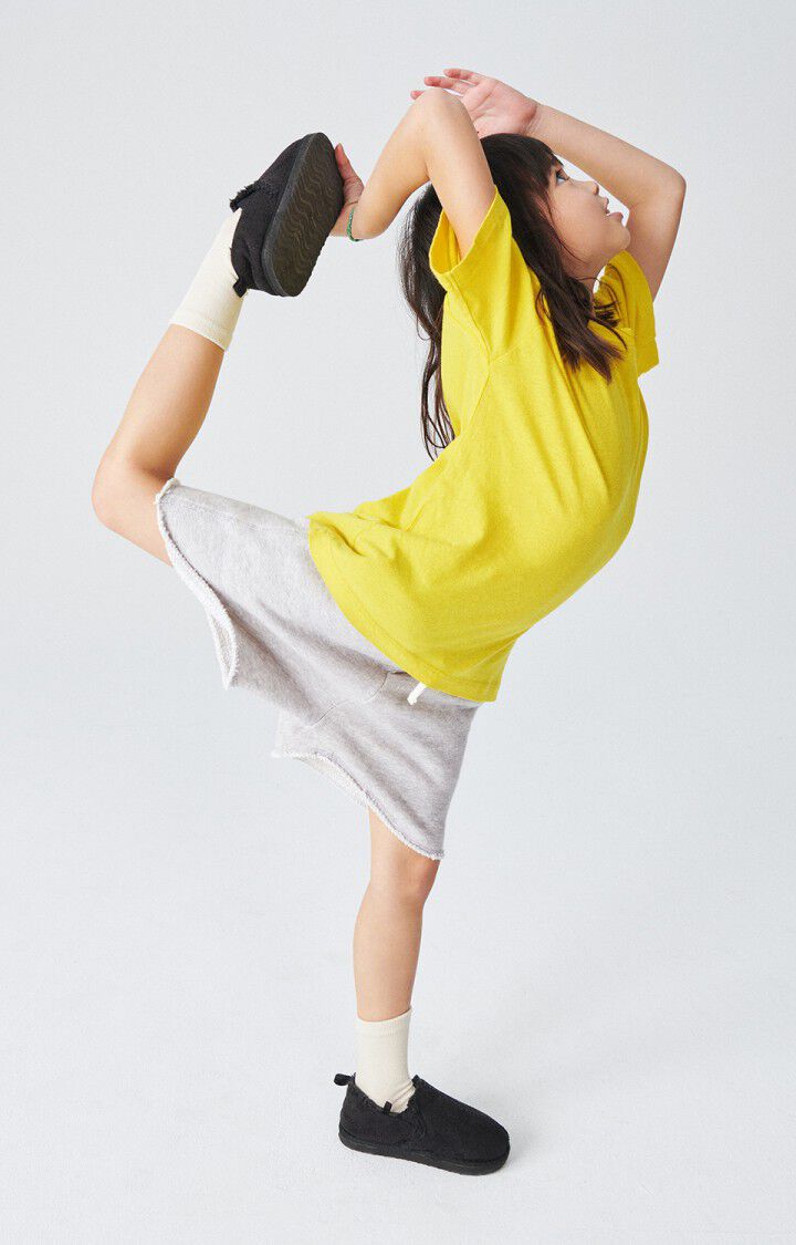 American Vintage T-shirt Enfant Gamipy - ACACIA VINTAGE 13 Manches Courtes Jaune - E24