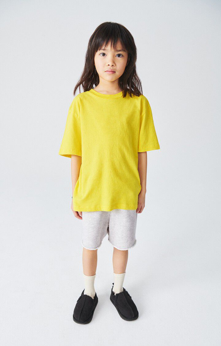 American Vintage T-shirt Enfant Gamipy - ACACIA VINTAGE 13 Manches Courtes Jaune - E24