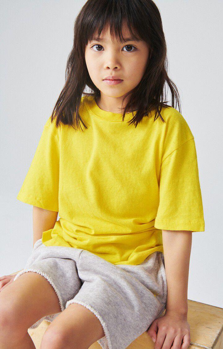 american vintage T-shirt enfant Gamipy - ACACIA VINTAGE 13 Manches courtes Jaune - E24