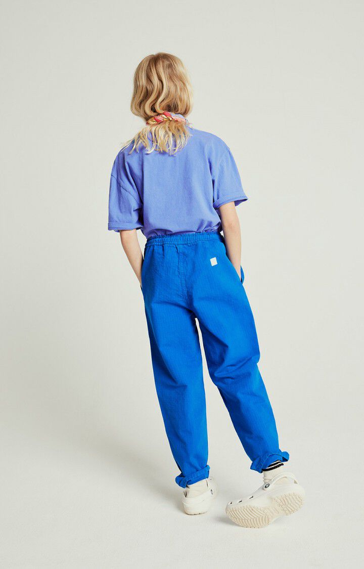 American Vintage T-shirt Enfant Gamipy - AZURITE VINTAGE 13 Manches Courtes Bleu - E25