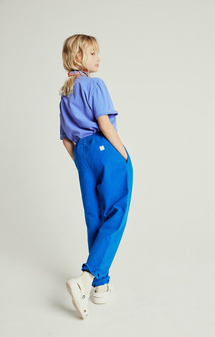 American Vintage T-shirt Enfant Gamipy - AZURITE VINTAGE 13 Manches Courtes Bleu - E25