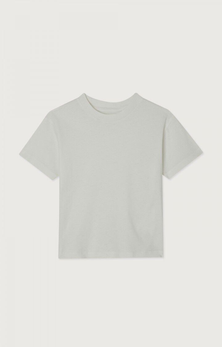 American Vintage T-shirt Enfant Gamipy - BLANC 13 Manches Courtes Blanc - E25