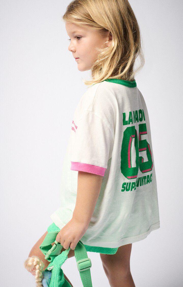 American Vintage T-shirt Enfant Gamipy - BLANC 14 Manches Courtes Blanc - E25