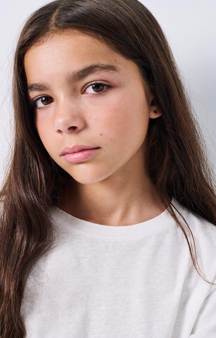 American Vintage T-shirt Enfant Gamipy - BLANC 37 Manches Longues Blanc - E25