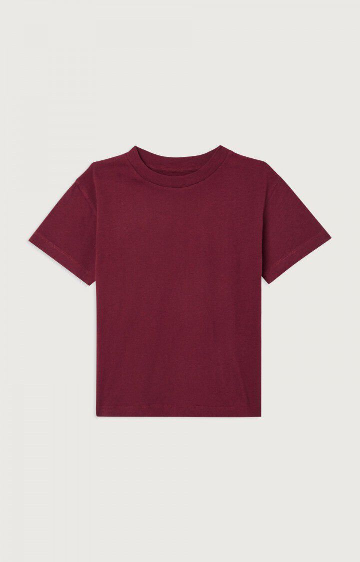 american vintage T-shirt enfant Gamipy - BORDEAUX 13 Manches courtes Rouge - H23B