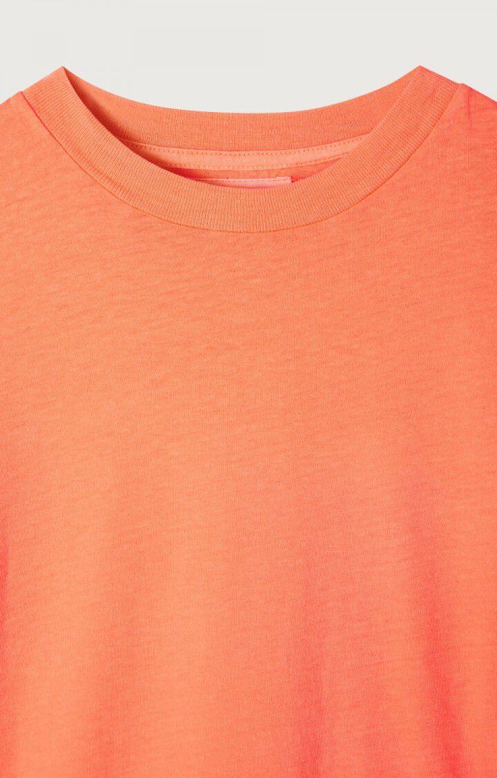 American Vintage T-shirt Enfant Gamipy - FEU FLUO 13 Manches Courtes Orange - H24