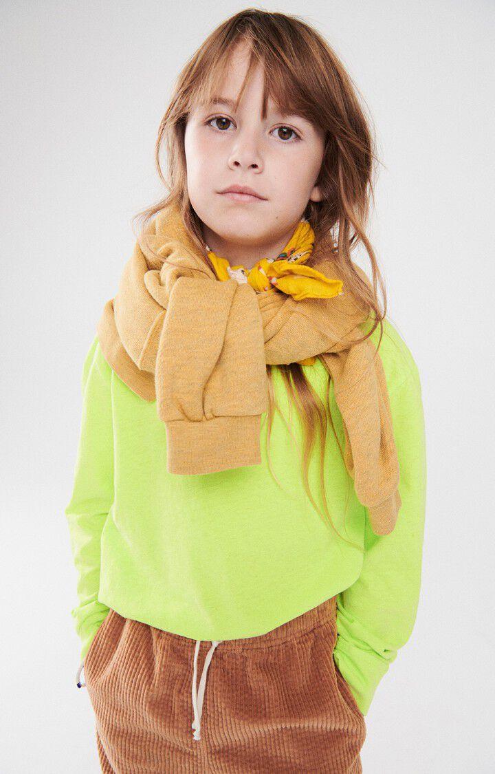 american vintage T-shirt enfant Gamipy - JAUNE FLUO 37 Manches longues Jaune - H24