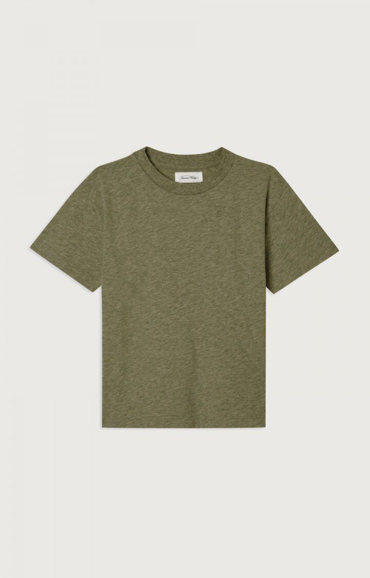 american vintage T-shirt enfant Gamipy - KAKI 13 Manches courtes Vert - H23B