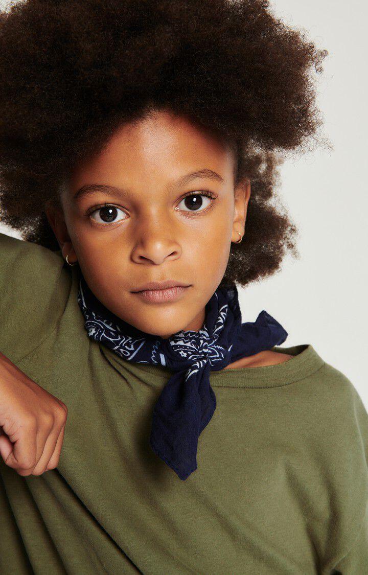 American Vintage T-shirt Enfant Gamipy - KAKI VINTAGE 37 Manches Longues Vert - E25