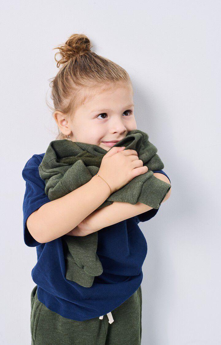 American Vintage T-shirt Enfant Gamipy - NAVY VINTAGE 13 Manches Courtes Bleu - E25