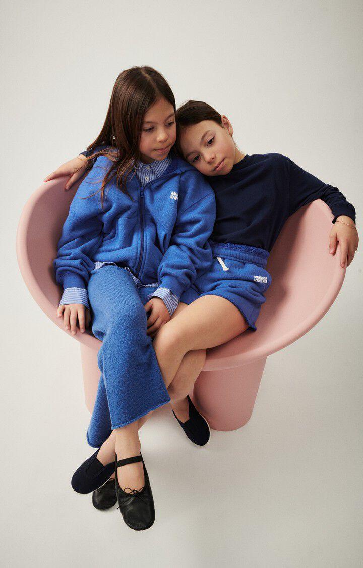 American Vintage T-shirt Enfant Gamipy - NAVY VINTAGE 37 Manches Longues Bleu - E25