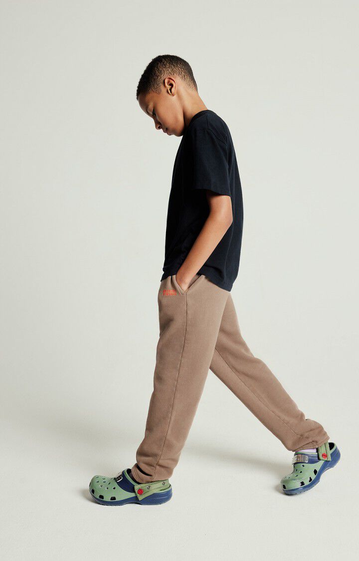 American Vintage T-shirt Enfant Gamipy - NOIR 13 Manches Courtes Noir - E25