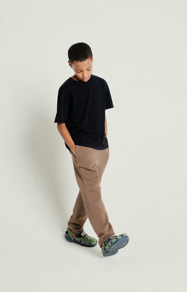 American Vintage T-shirt Enfant Gamipy - NOIR 13 Manches Courtes Noir - E25