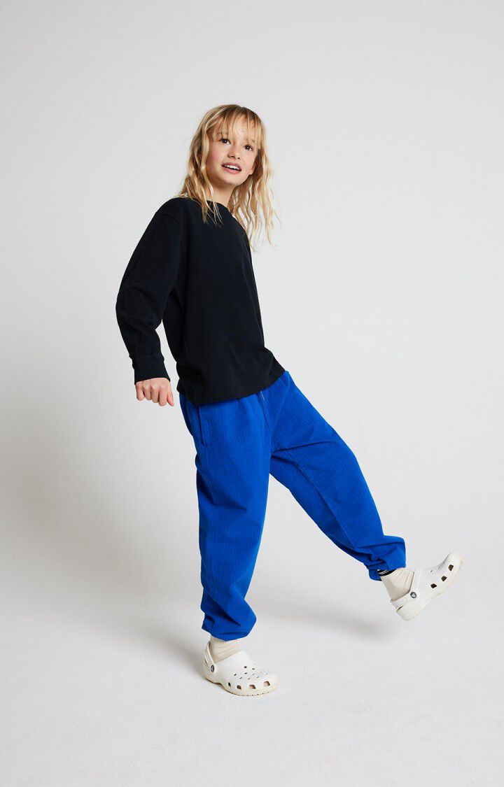 American Vintage T-shirt Enfant Gamipy - NOIR 37 Manches Longues Noir - E25