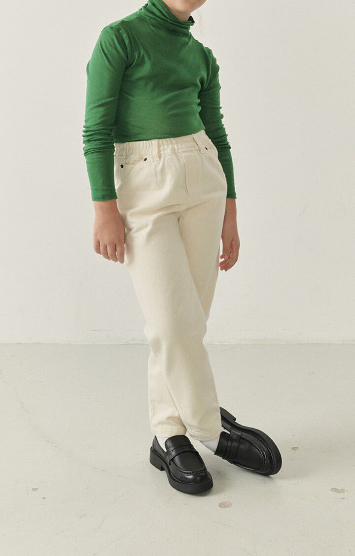 American Vintage T-Shirt Enfant Massachusetts - AMAZONIE VINTAGE Vert - H22