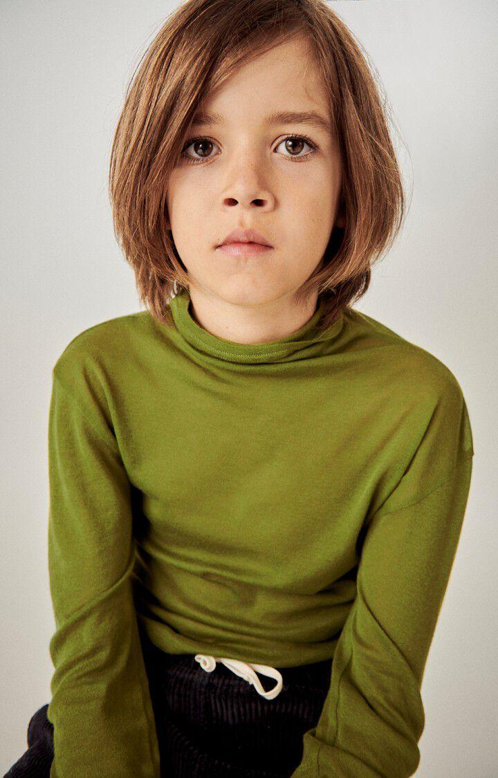 american vintage T-shirt enfant Massachusetts - MARAIS VINTAGE 44 Manches longues Vert - H23