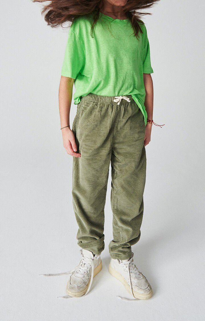 American Vintage T-shirt Enfant Pobsbury - ABSINTHE 12 Manches Courtes Vert - E24