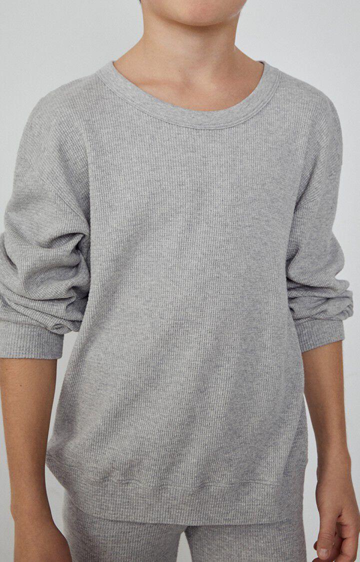 american vintage T-shirt enfant Pumbo - GRIS CHINE 34 Manches longues Gris - E23