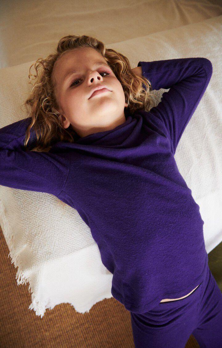 american vintage T-shirt enfant Rakabay - AUBERGINE VINTAGE 39 Manches longues Violet - H23