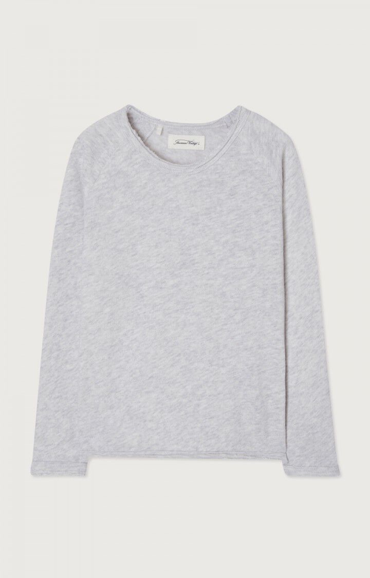 American Vintage T-shirt Enfant Sonoma - ARCTIQUE CHINE 46 Manches Longues Gris - E25